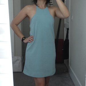 Marci Carved Neck Mini Dress